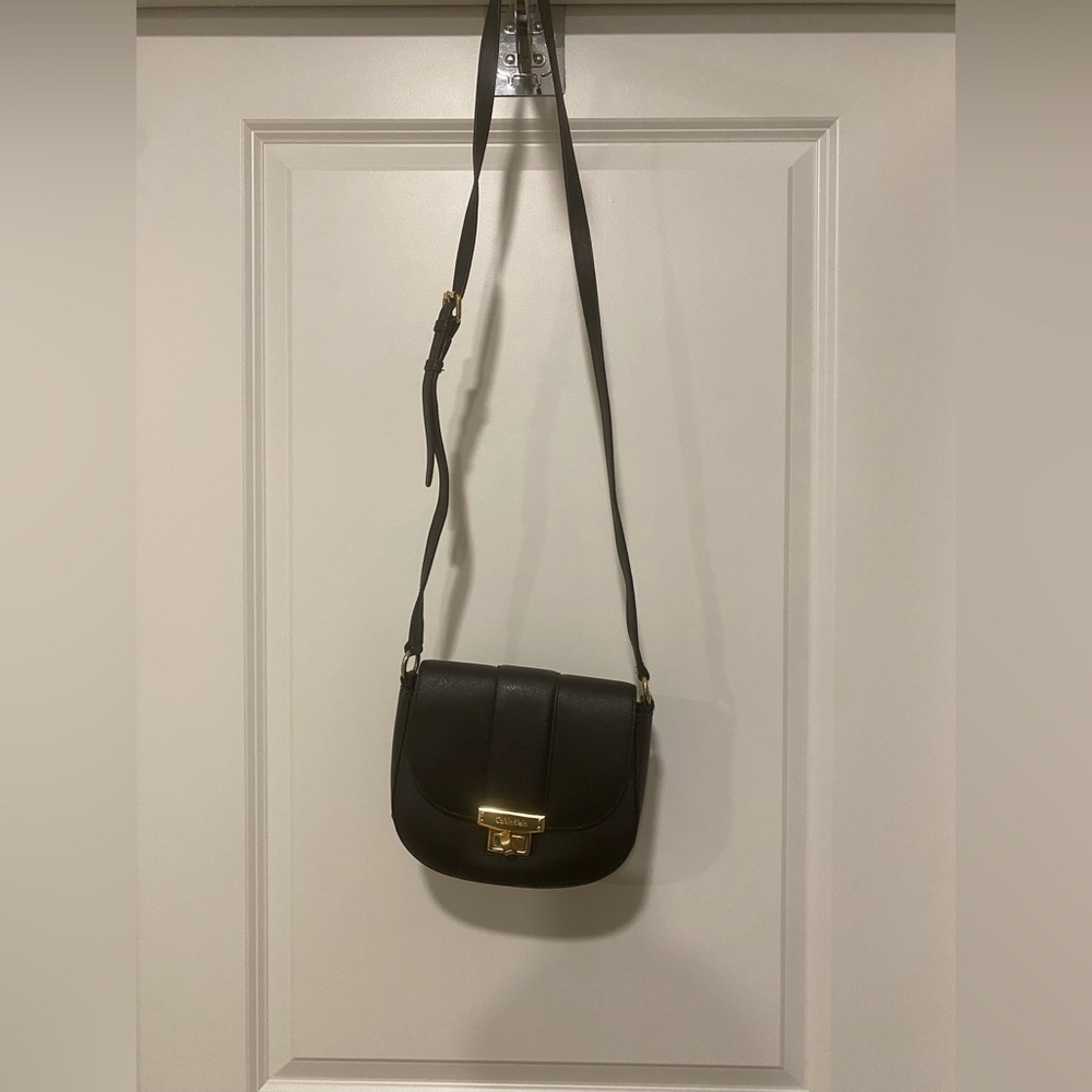 Calvin Klein Black Saffiano Crossbody Bag